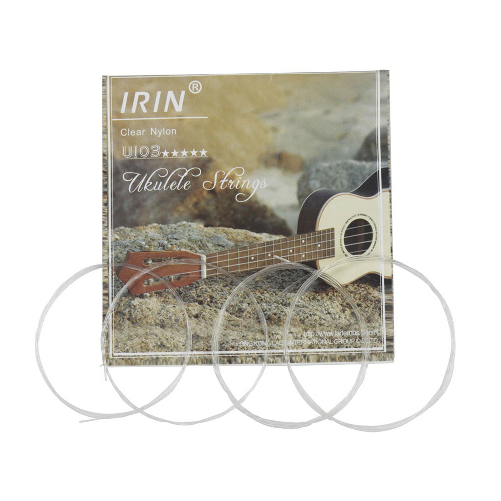 3sets Clear Nylon Ukelele Strings for Ukulele Parts (0.56 - 0.81 mm)