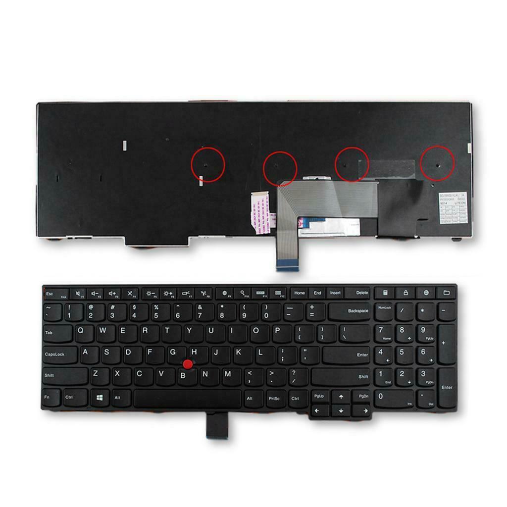 For Lenovo ThinkPad E531 T540 Series Laptop Black English Full Keyboard