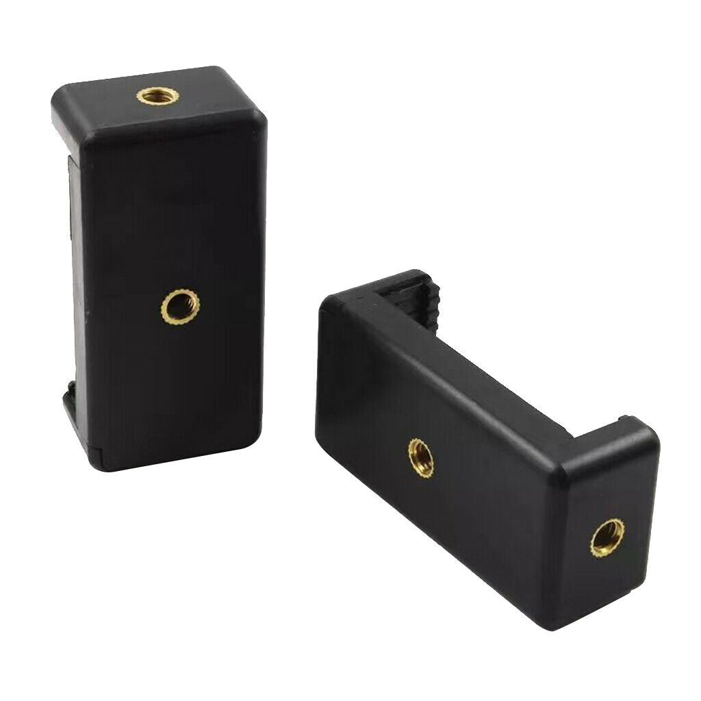 2X Tripod  Universal Cell Phone Holder Rotation 360 Vertical And Horizontal,