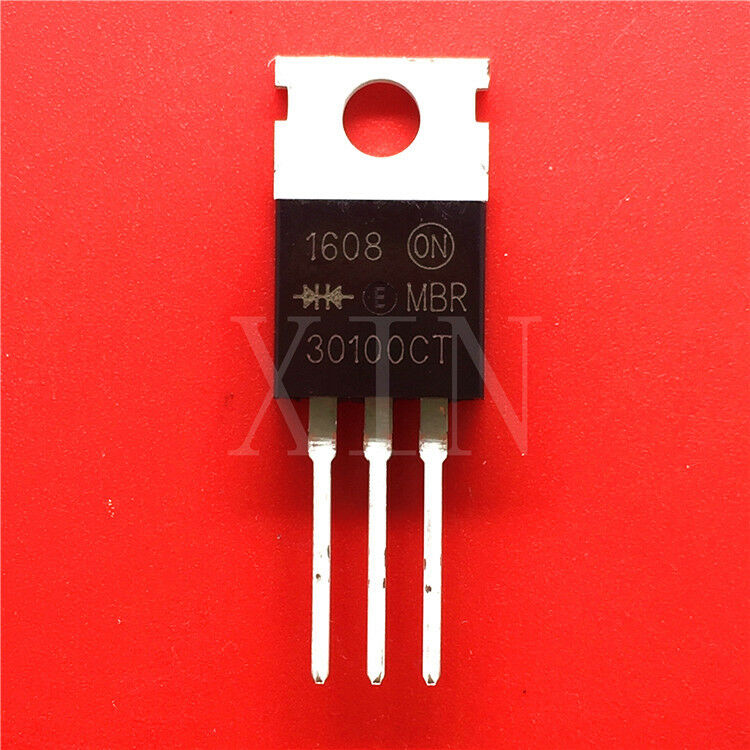10pcs MBR30100 MBR30100CT Power Rectifier TO-220 ON