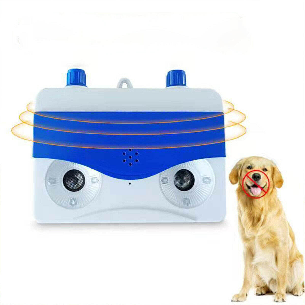 Anti-Dog Barking Device, Ultrasonic Bark Deterrent, Outdoor 50' Silencer Qu
