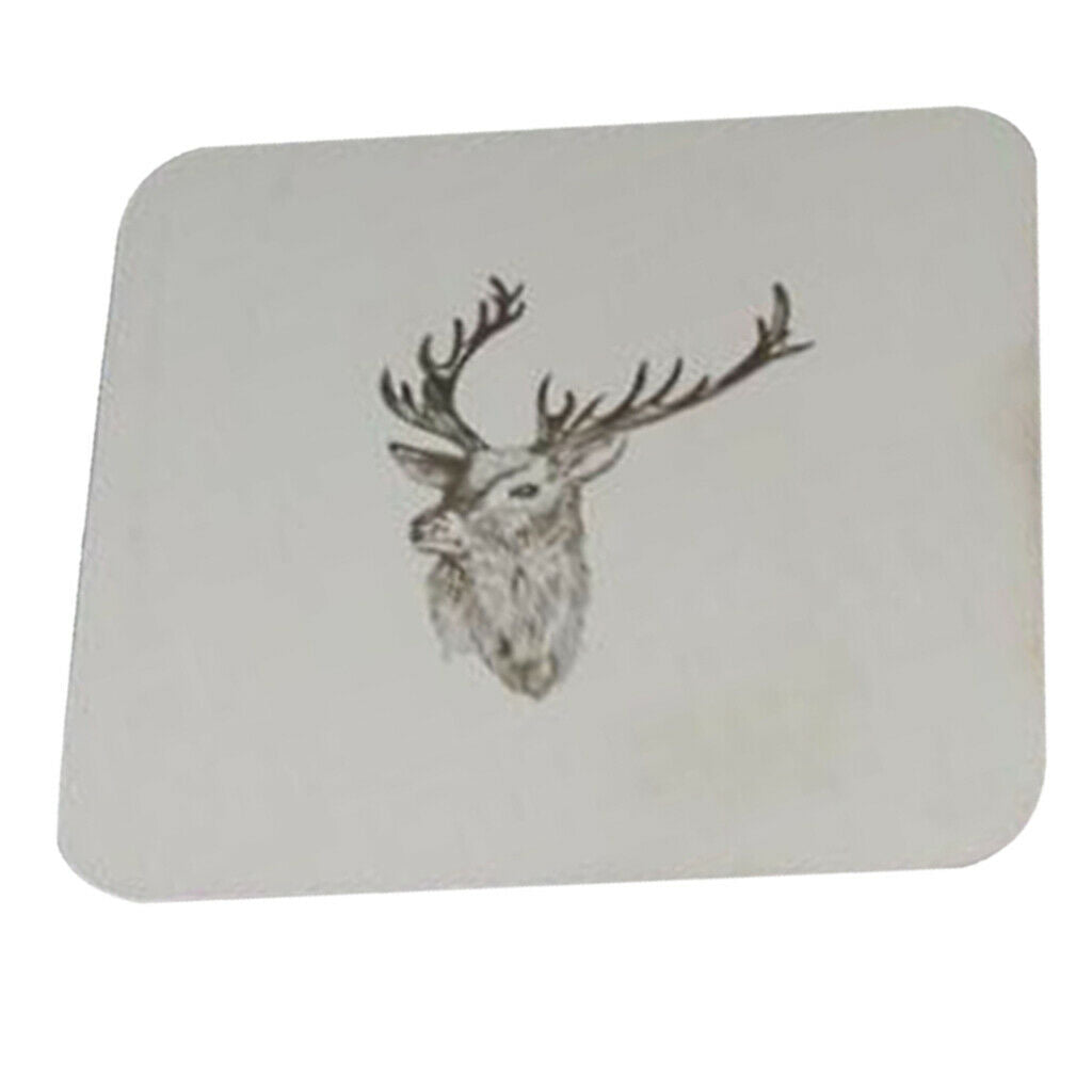 Stainless Steel Square Placemat Dinning Table Mat Pad Place Mat Coaster A