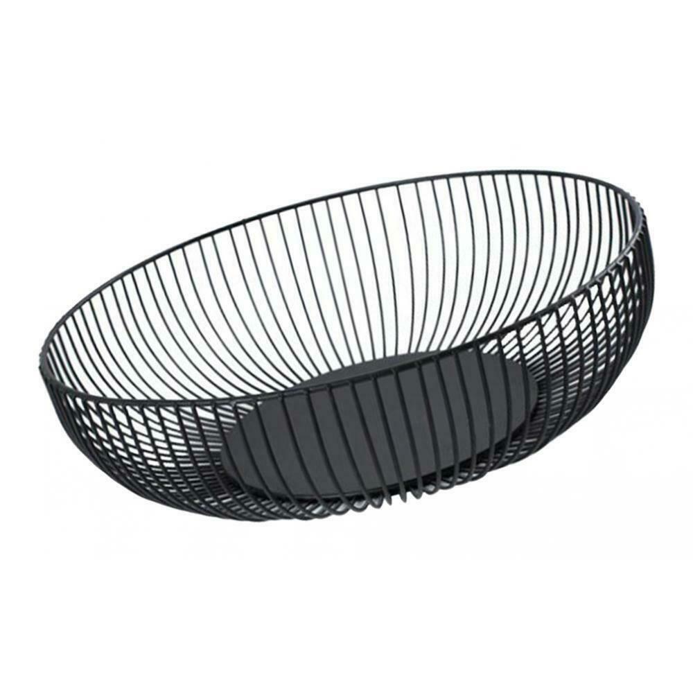 Metal Wire Fruit Bowl Geometric Metal Basket  for Storage Snacks, Bread,