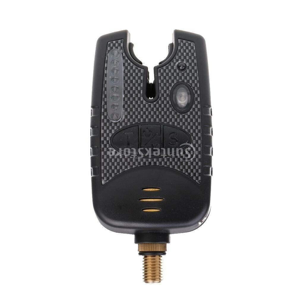 Fishing Alarms Bait Alarm Running LED Wireless Indicator Fishing Rod Rest