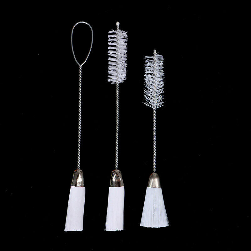 3pcs Household Double Ended Cleaning Brush Sewing Machine Clean Brush TailM Qx