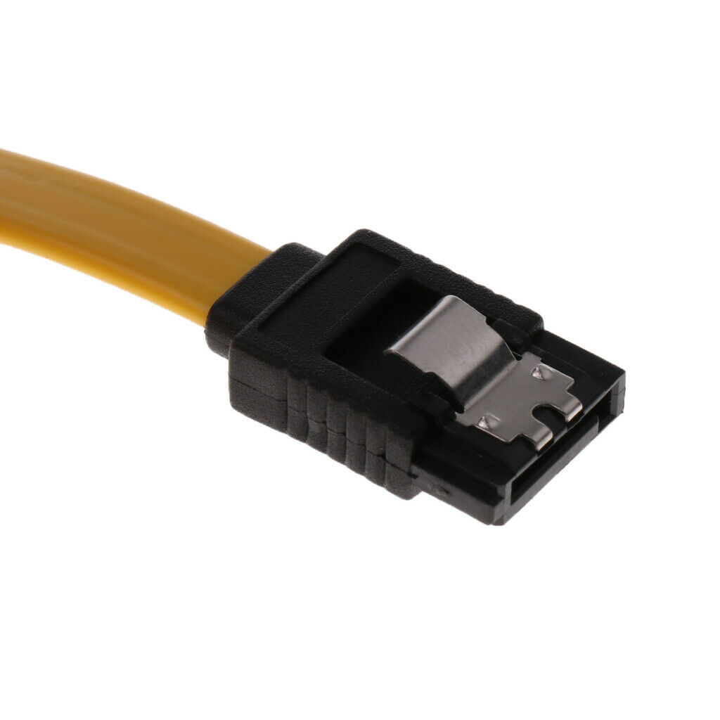 1 Pcs SATA2.0 Serial ATA Data Cable w/ Latch 3.0Gbps 90 Degree Right Angle