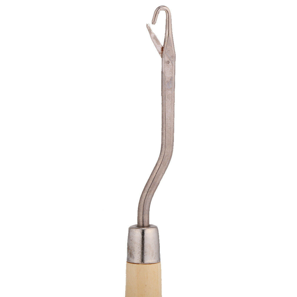 Wooden Latch Crochet Hook Hair Needle Dreadlock Tools Craft Hair Extensions