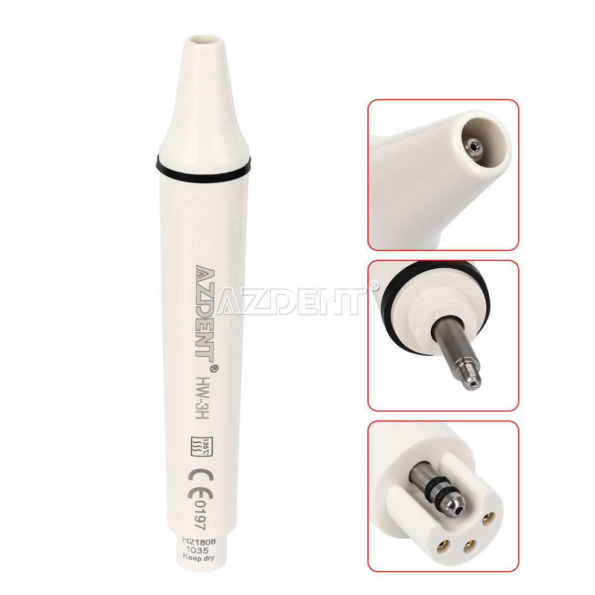 2PCS Ultrasonic Scaler Handpiece For EMS/Woodpecker Ultrasonic Piezo Scaler NEW