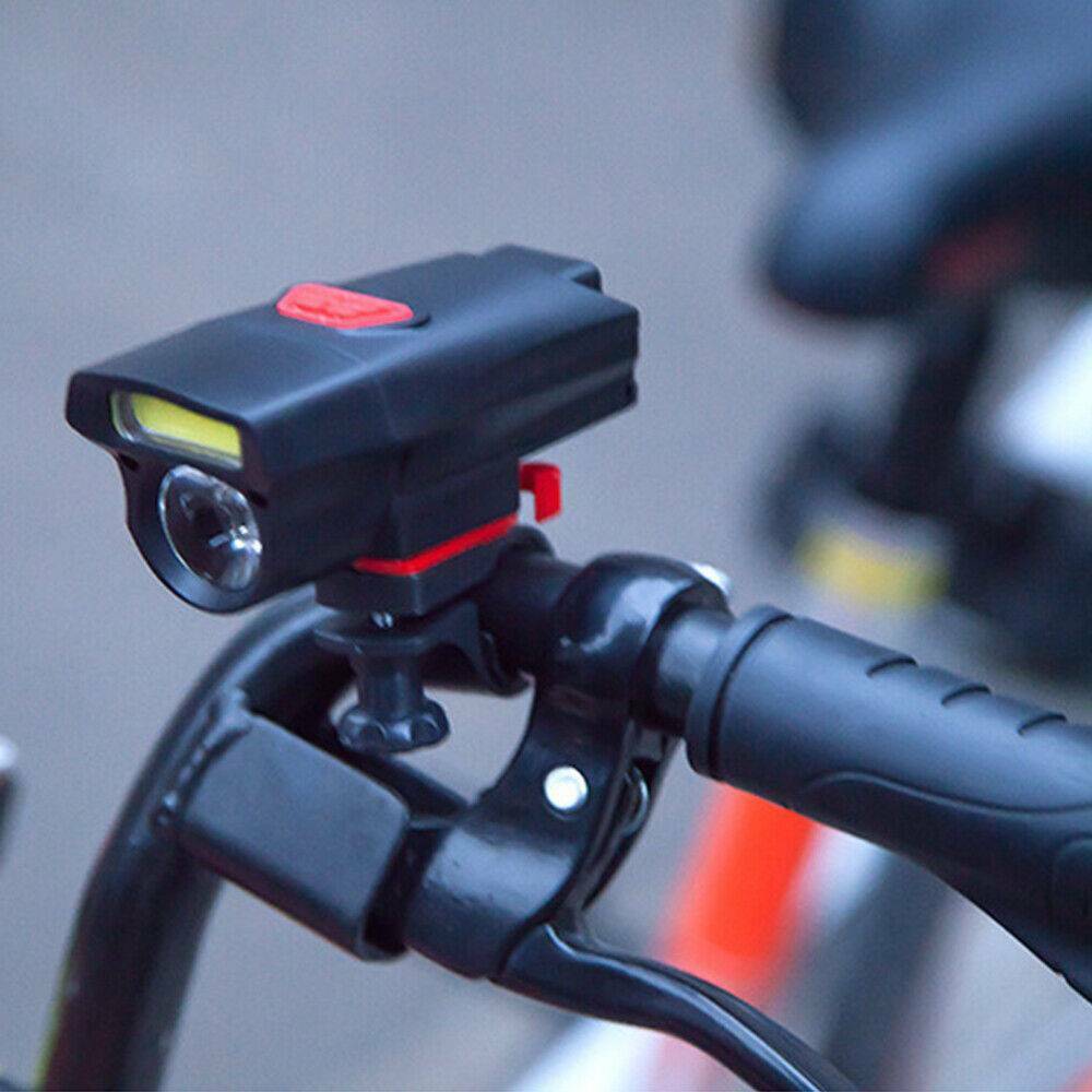 1*Battery Bicycle Bike Front Head Light Cycling Bicycle LED Lamp Outdoor Riding