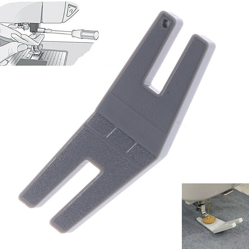 1pc Clearance Plate Button Reed Presser Foot Hump Jumper for Sewing Machi.l8