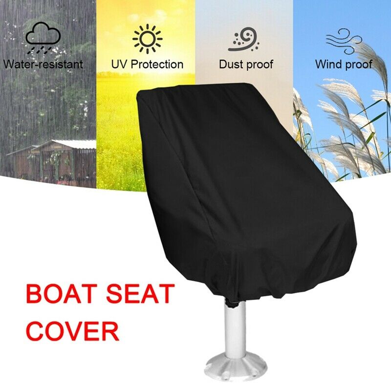 56X61X64cm Boat Seat Cover Waterproof Anti UV Dust Elastic Marine Folding SeL9Q5