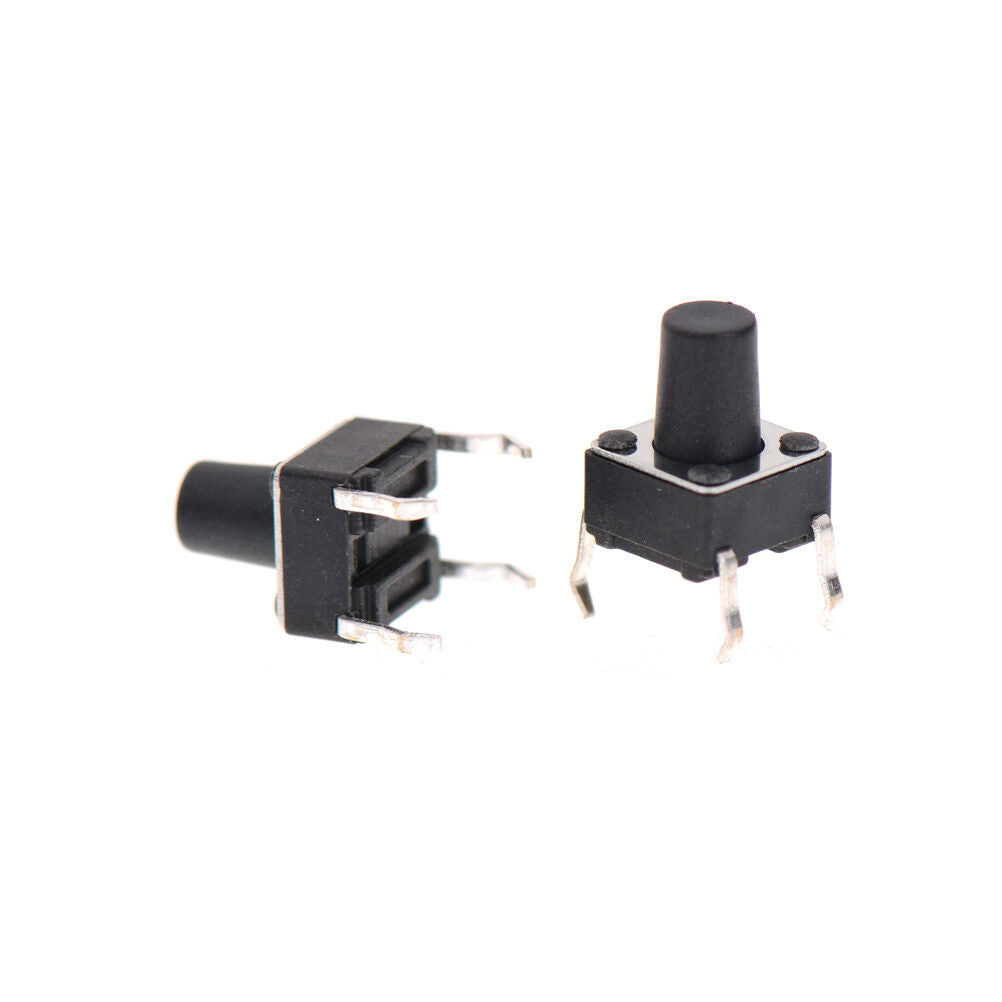 50X 6*6*8mm Tactile Push Button Switch Tact Switch Micro Switch 4-Pi.l8