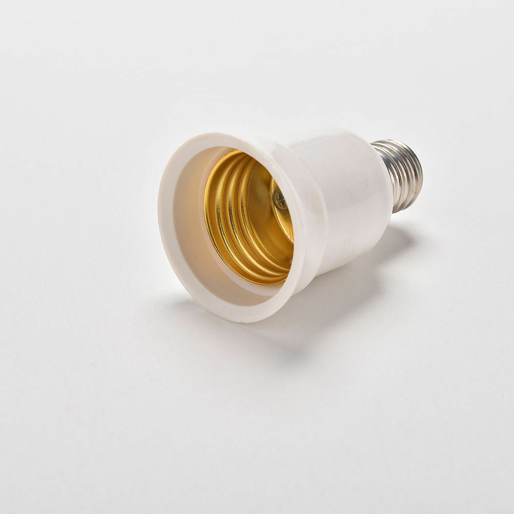 E17 to E27 Socket Base LED Halogen CFL Light Bulb Adapter Converter Holde.l8