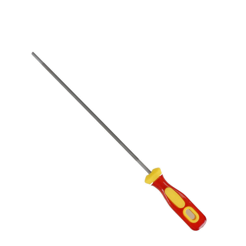 4mm Round Handle Chainsaw Files Saw Chain Sharpener Grater Holde.l8