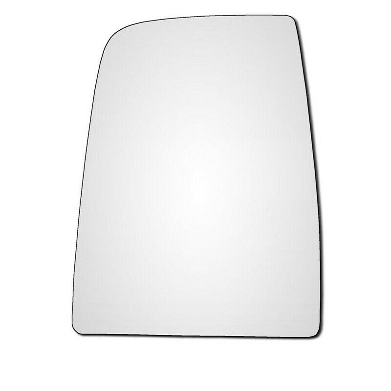 1x For Ford Transit MK8 2014-20 Left Side Mirror Glass Heated with Backing Plate