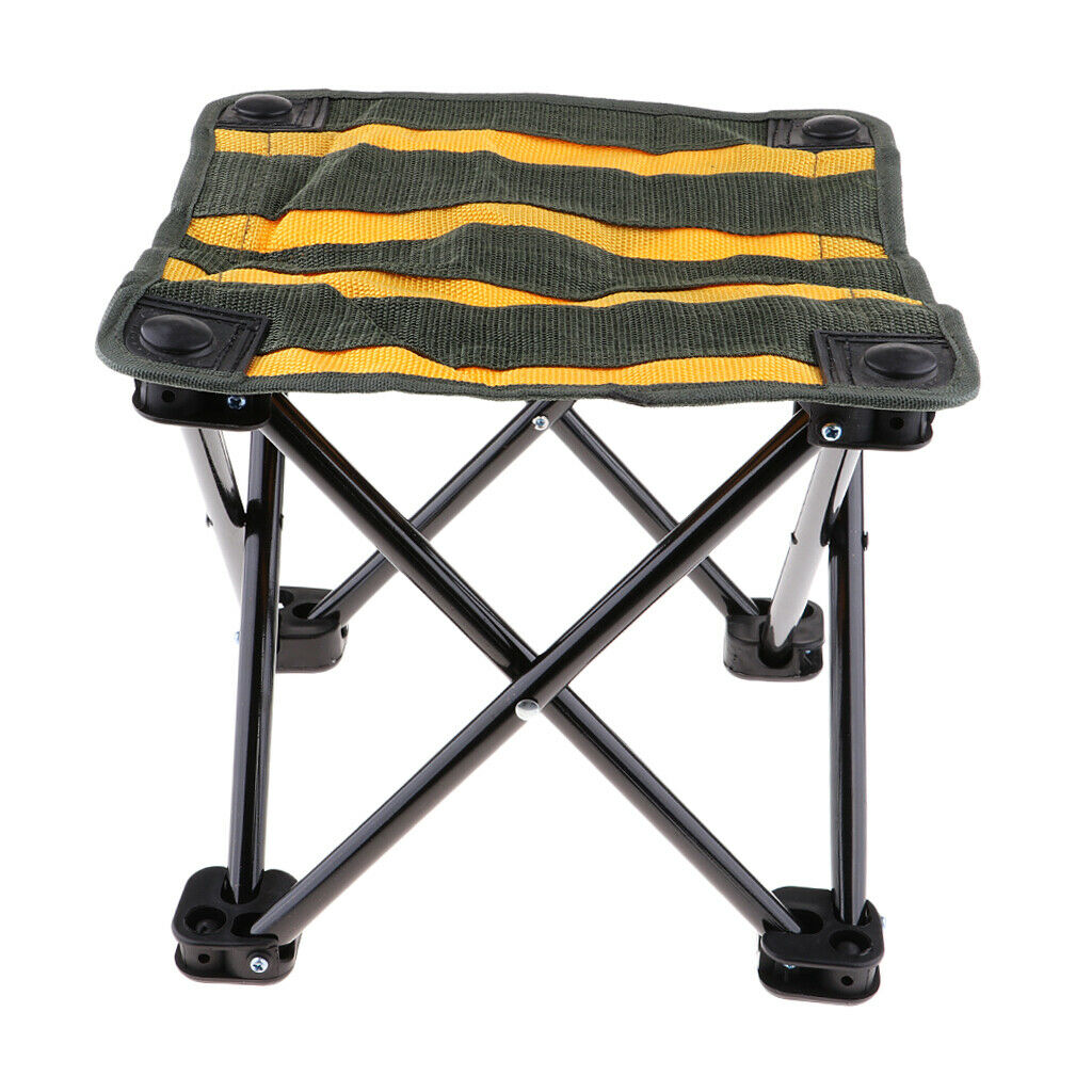 Camping Foldable Chair Garden Outdoors Travel Beach Fishing Stool BBQ Seat S