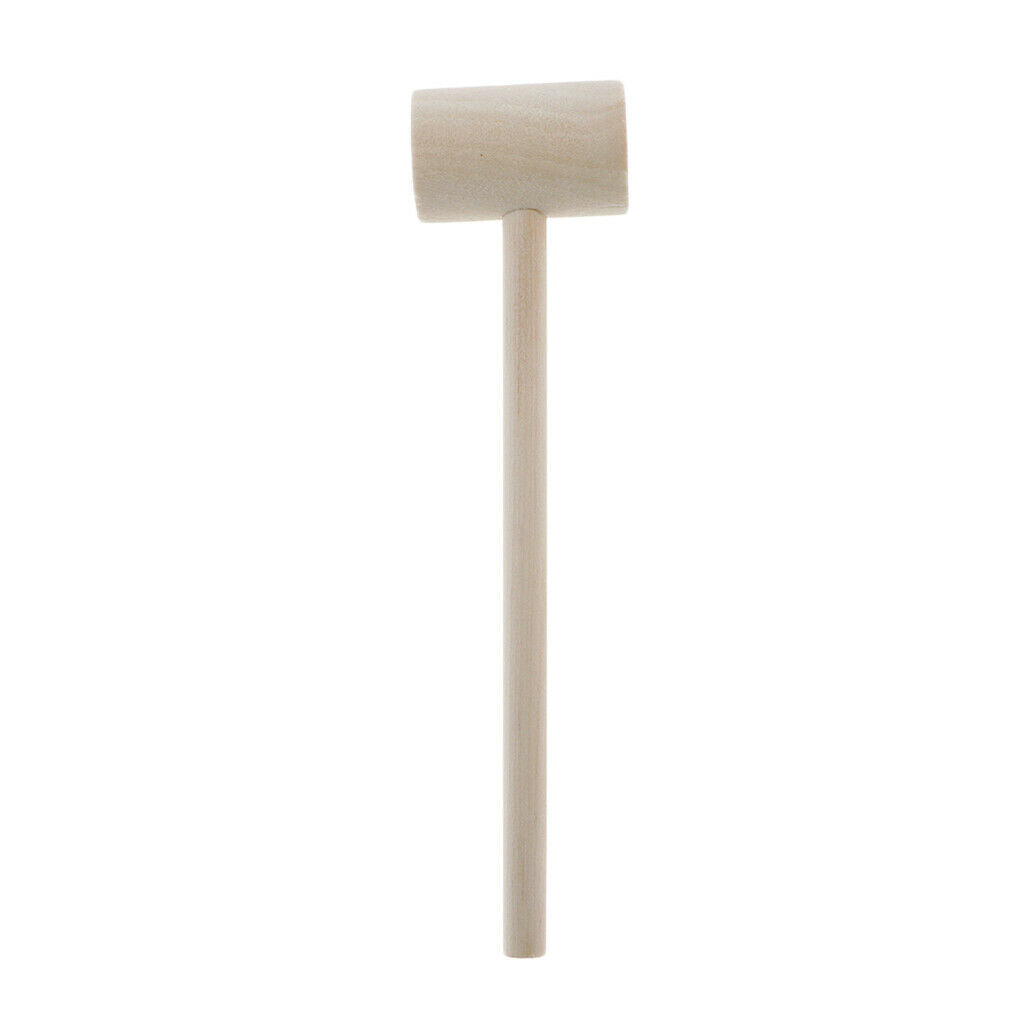 30Pieces Jewellers Leather Wooden Hammer Pounding Seafood Mallet Gavel DIY