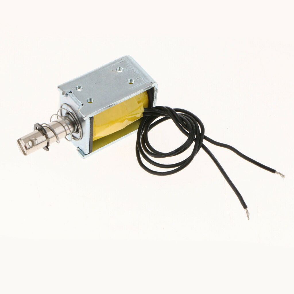 DC With Push Pull Solenoid Bolt Locks Automatically 12V