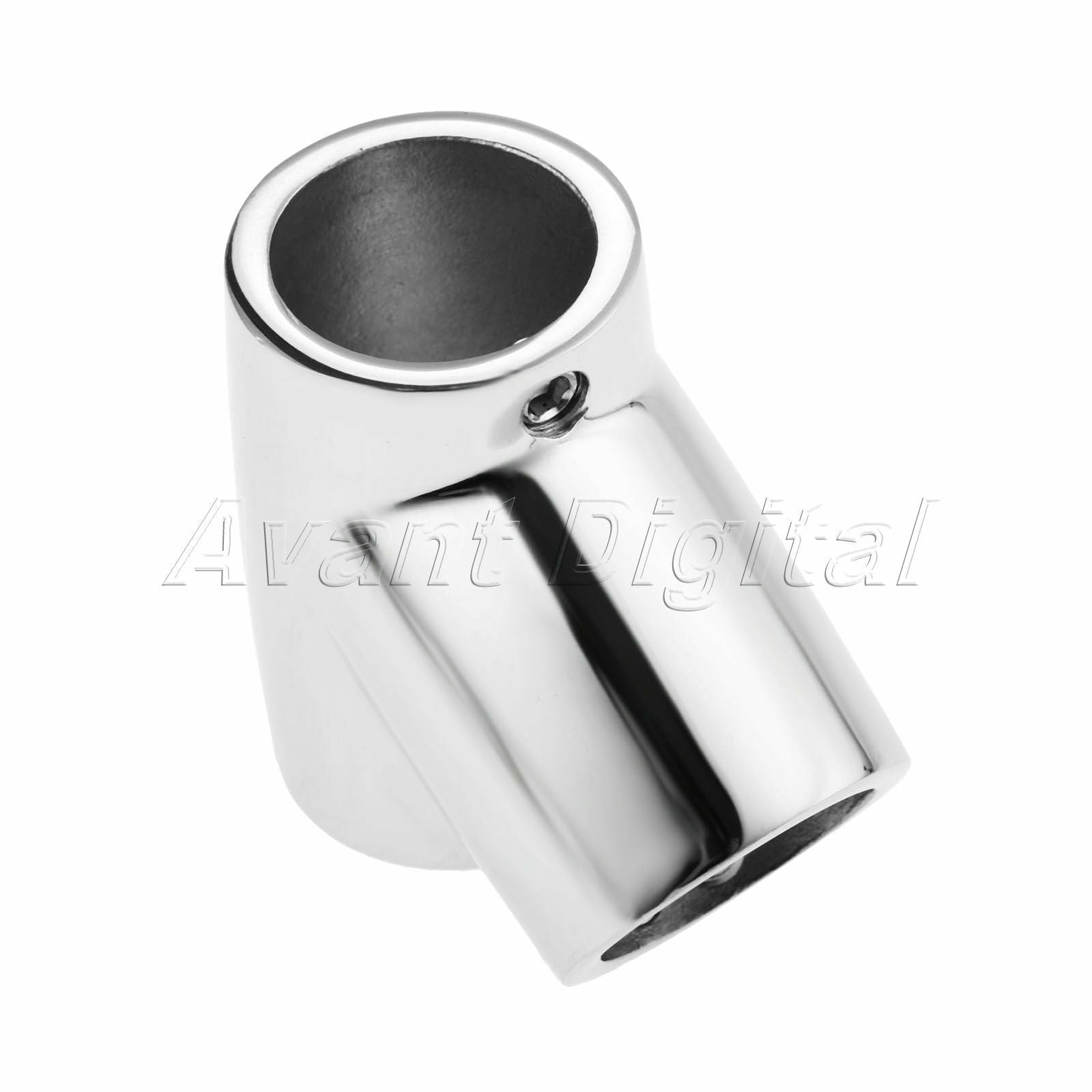 Boat Hand Rail 60 Degree Tee For 7/8" 22mm Tube Pipe 316 marine stainless steel