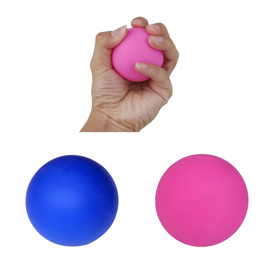 Pack Of 2 Colors Massage Lacrosse Balls for Sore Muscles, Shoulders, Neck, Back,