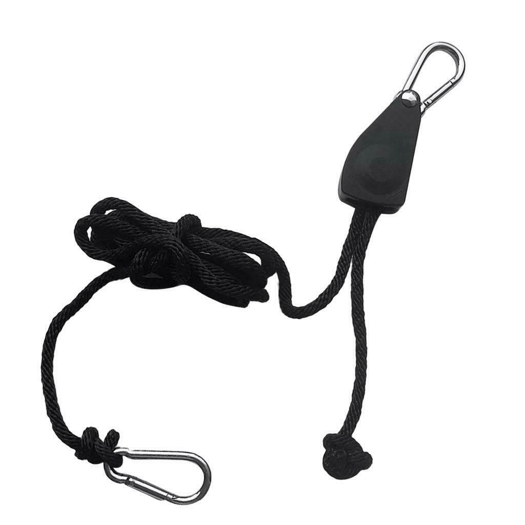 Heavy Duty 68KG Nylon Ratchet Bow and Stern Tie Down Strap Rope Hanger Hook