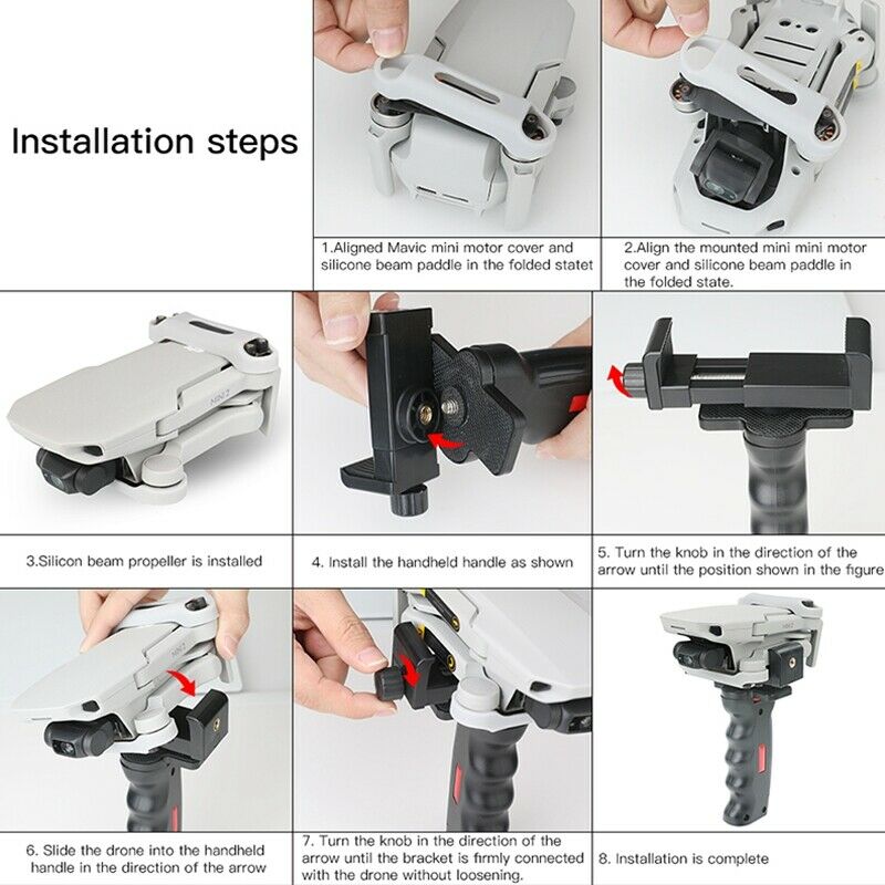 the Drone Becomes A Gimbal Handheld Stand for Mavic Mini 2 Handheld Gimbal BraF2