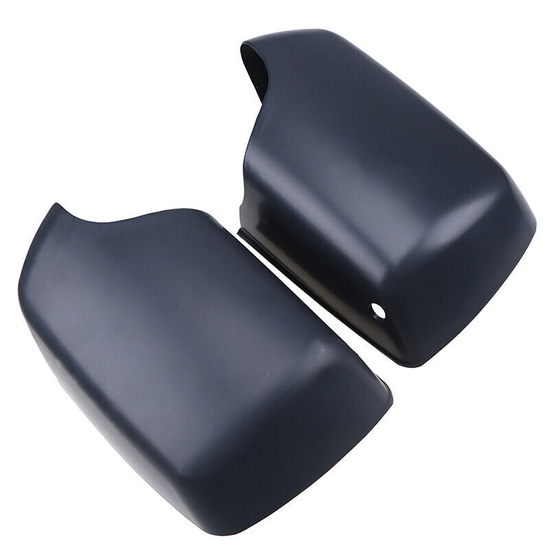 2PCS Matte black Rear ViewÂ Mirror Covers Left,Right FitÂ for BMW X5 E53 1999-2006