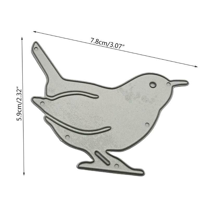 Cute Bird Metal Cutting Dies Stencils DIY Scrapbooking Album Paper Card Template