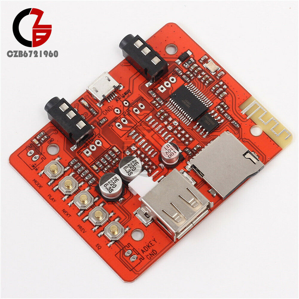 Bluetooth Wireless Receiver 5V Module 3.5mm AUX / USB Micro Stereo Audio