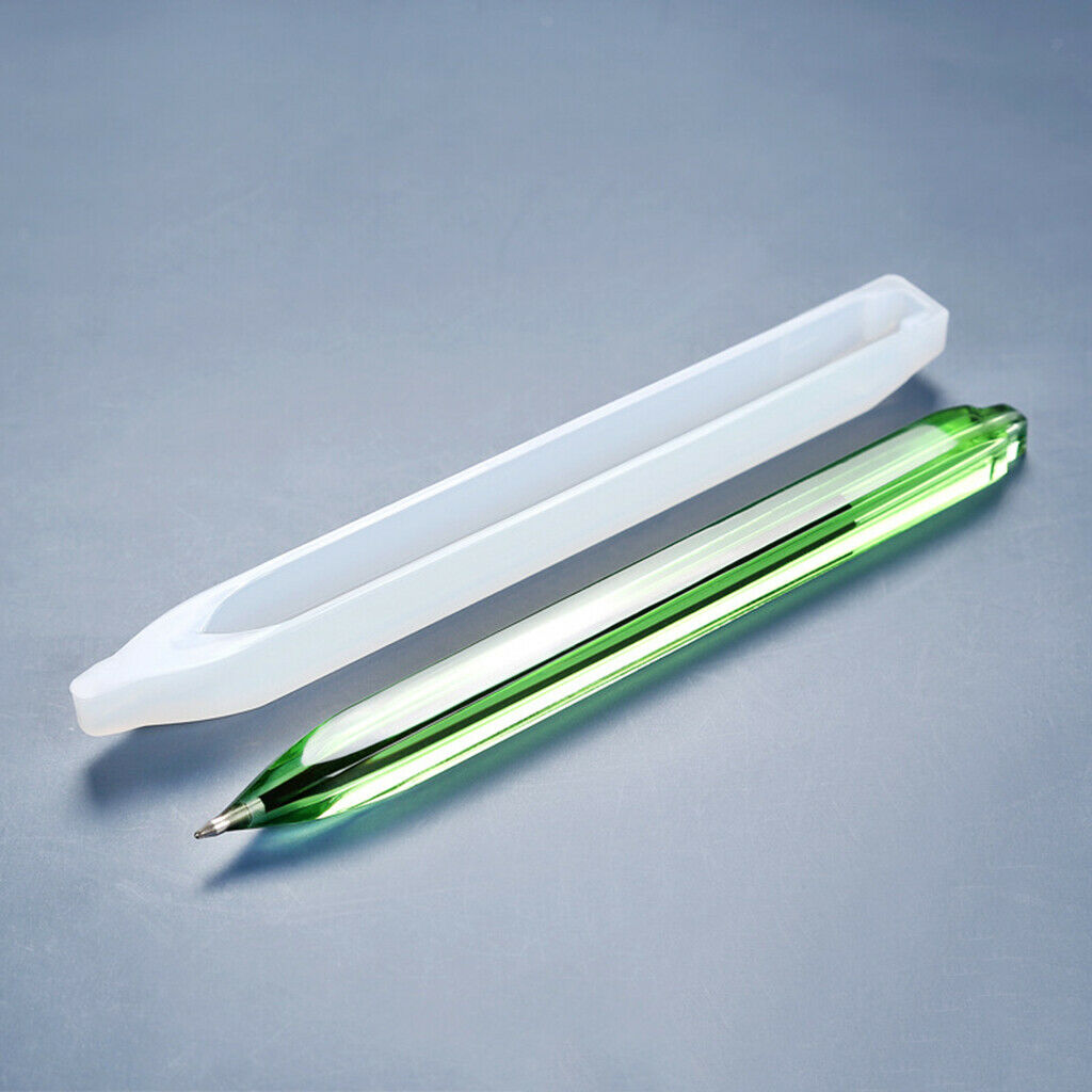 Mold Handmade Ballpoint Pen Making Moulds w/ Dried Flowers Gift Jewelry