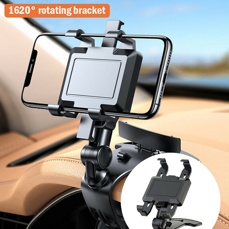 Universal Car Mobile Phone Rotation Holder With Parking Card Automotive GoodBDA