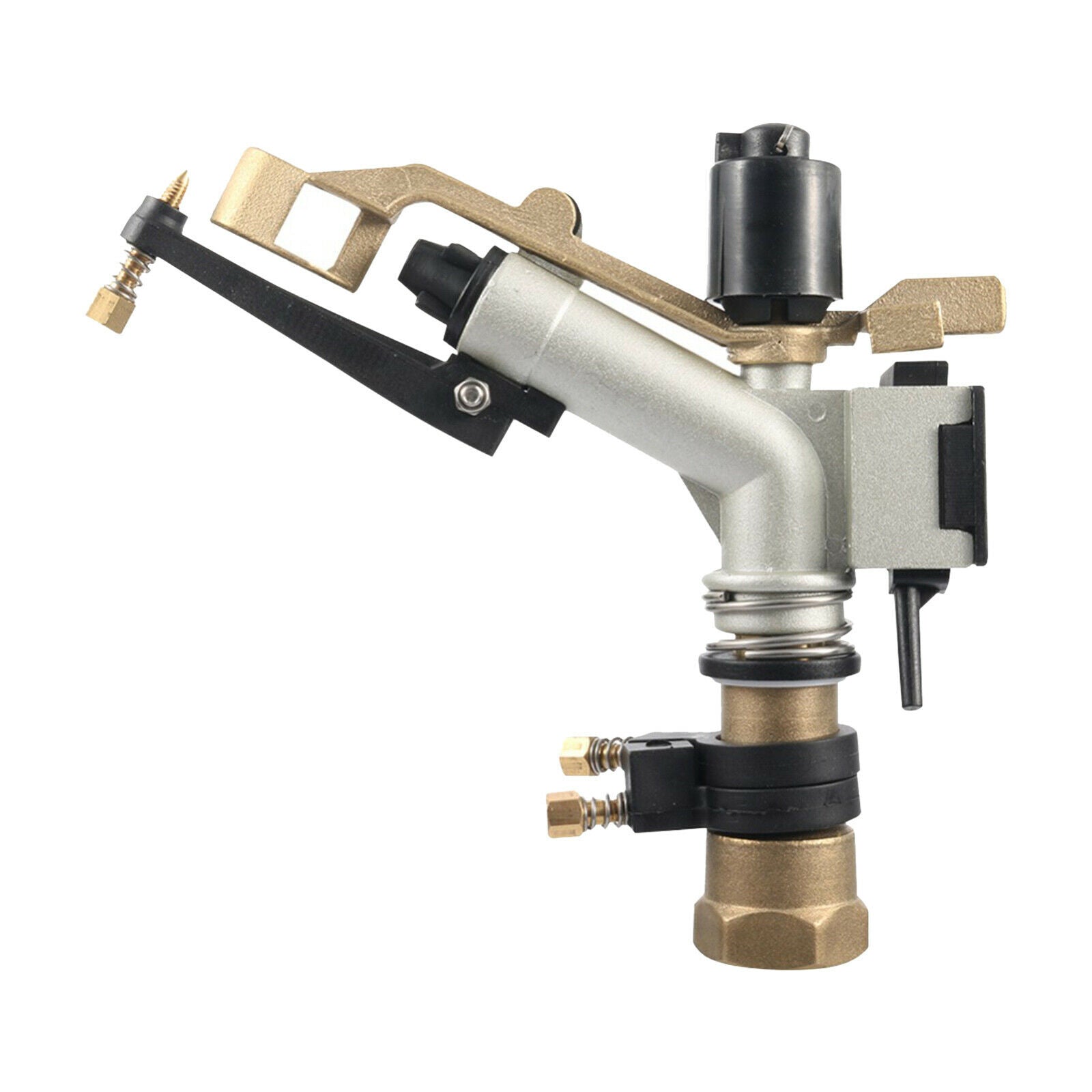 G1" BSP Female Thread Irrigation Sprinkler Rotating Garden Water Sprayer Gun