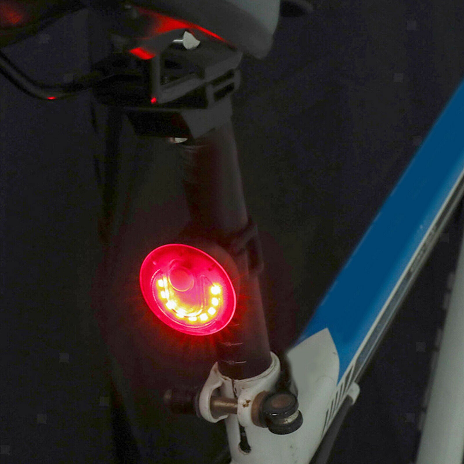 Bright Bicycle Taillight Riding Rear Light Flashlight Road Safety Accessory