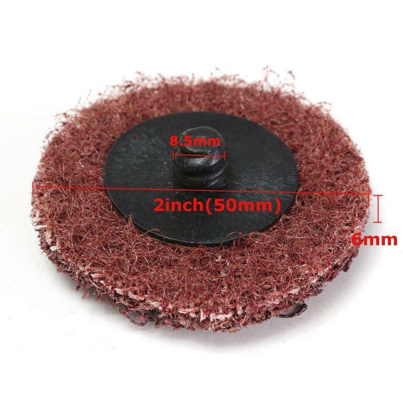 2" Quick Change Discs 60Pcs Sanding Disc With 1/4" Holder for Die Grinder