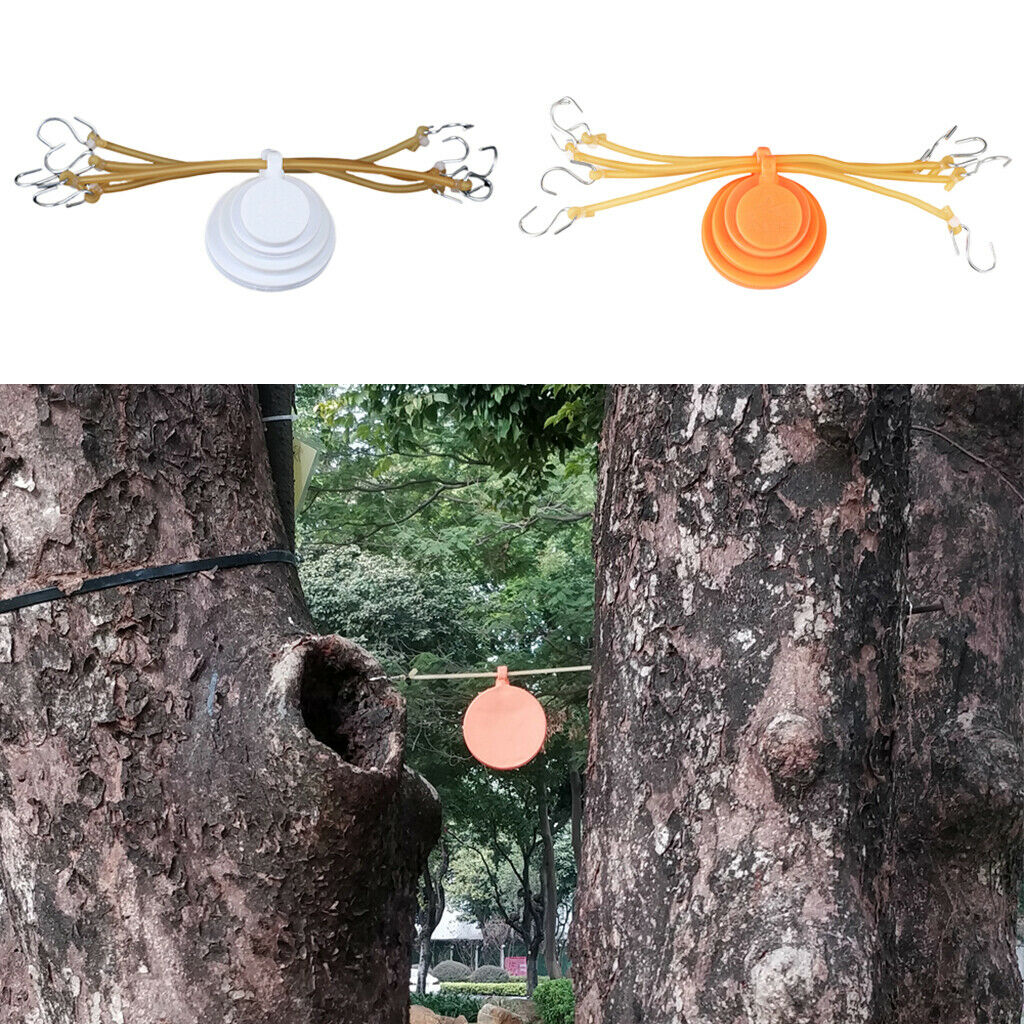 4 Packs Orange Slingshot Target Aim Hunting Practicing Aids Trainer Equip