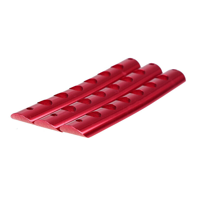 3Pcs Aluminum Door Grab Handle Cover Trim Red for Jeep Wrangler JK 2007-2018