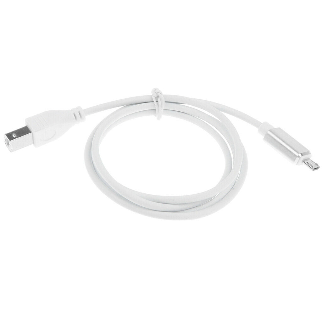 Micro USB Male to Type B Male OTG Cable Connector for Printer Data Phone