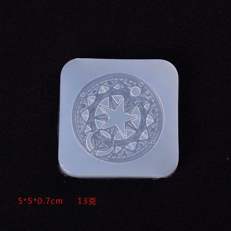 Magic Circle Silicone Mold Fondant Baking Tool Jewelry Chocolate Cake Decor Mold