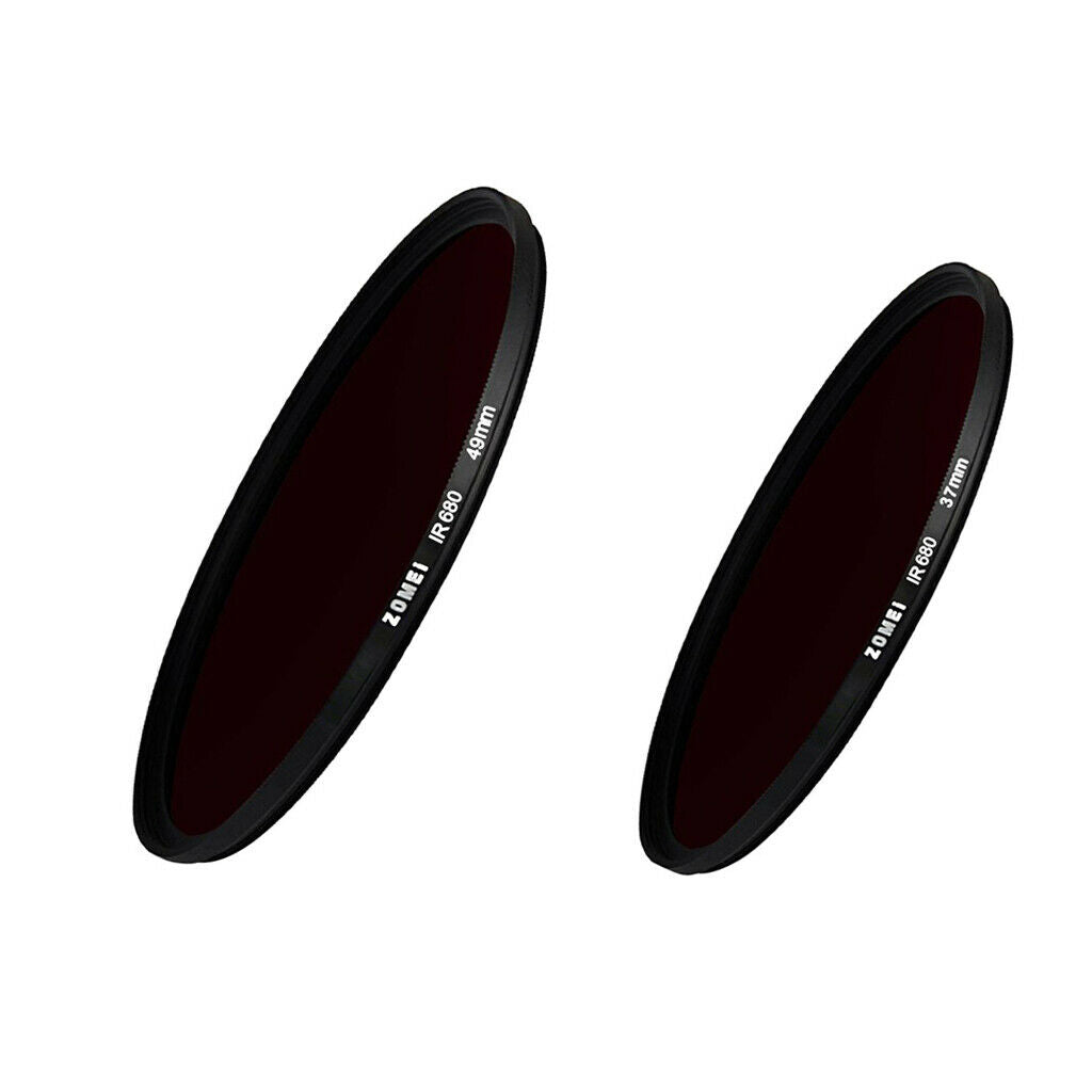 Zomei 37mm Infrared Filter IR 680nm X-RAY Filters for DSLR Camera