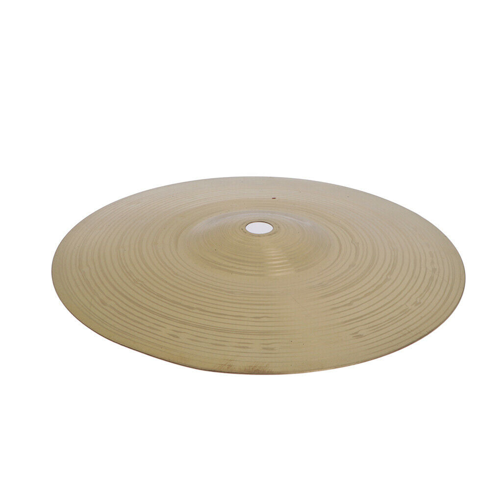 Durable Brass Jazz Drum Crash Cymbals for Drum Player Beginers Students 8''