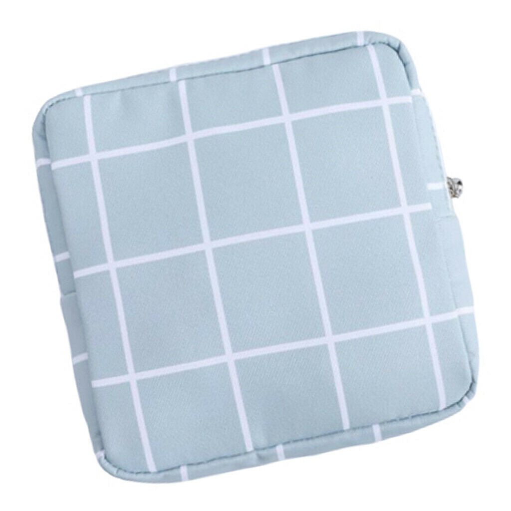 2x Sanitary Bag Pad Pouch Towel Makeup Credit Card Storage for Women Girls