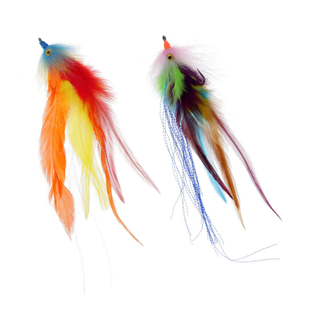 2pcs Fly Fishing Lure Fishing Lure with Artificial