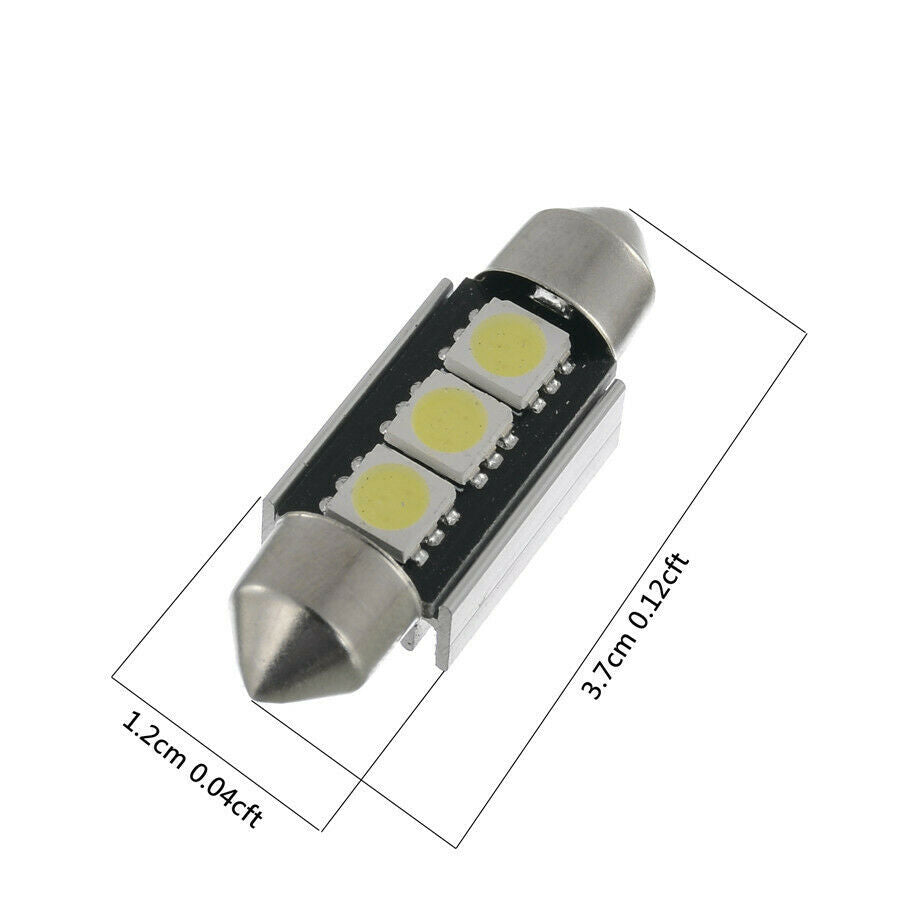 27Pcs Car Interior White LED Light Bulb For Mercedes Benz E class W211 2002-2008