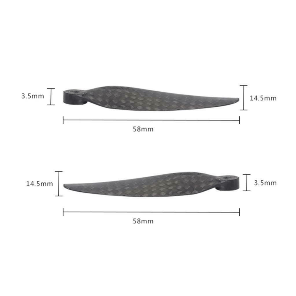 8pc Carbon Propellers Paddle For DJI Mavic Mini Drone Accs Parts Black