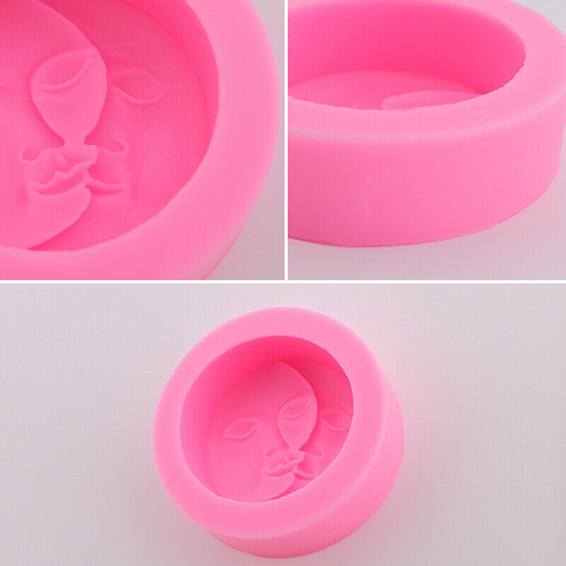 Moon Love Sun Candle Silicone Soap Molds Handmade Ornaments Plaster Candle M XC