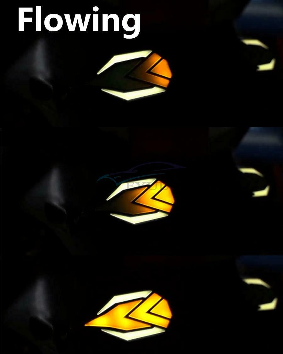 12V DC Motorcycle Super Bright LED Turn Signal Light +DRL +Stop Brake Tail Light
