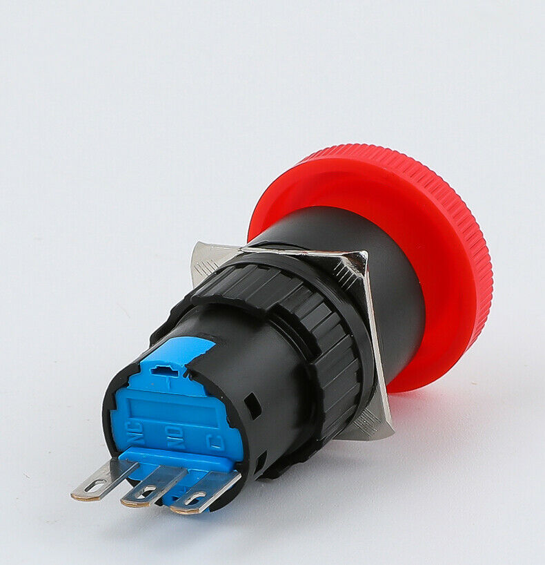 LA16-11ZS Emergency stop switch button Three-legged small push button switches