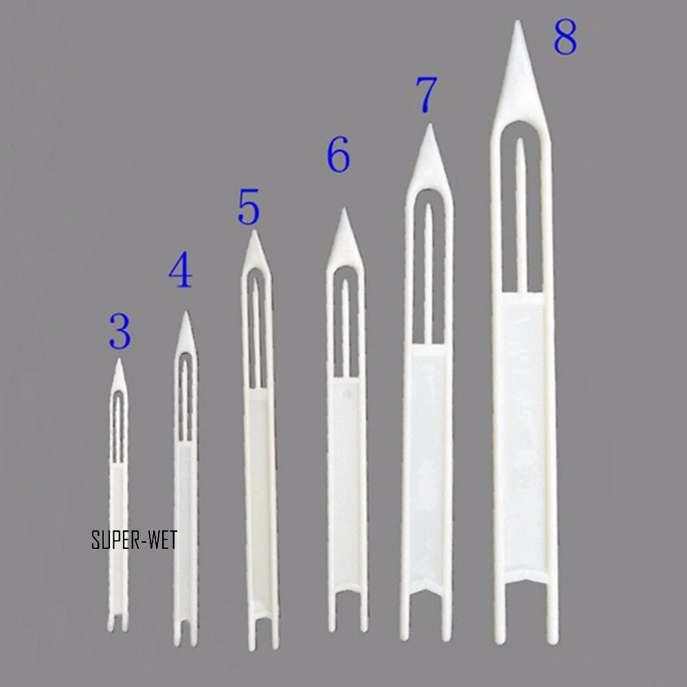 6X Set Fishing Net Trawl Shuttle Needle Weaving Tool 12/13.5/17/21/25cm 5''-10''