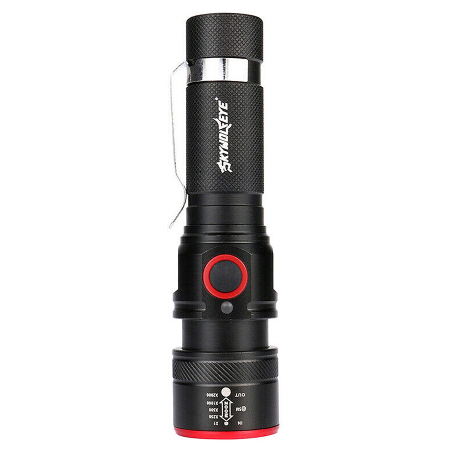 80000Lm LED Flashlight Light Zoomable