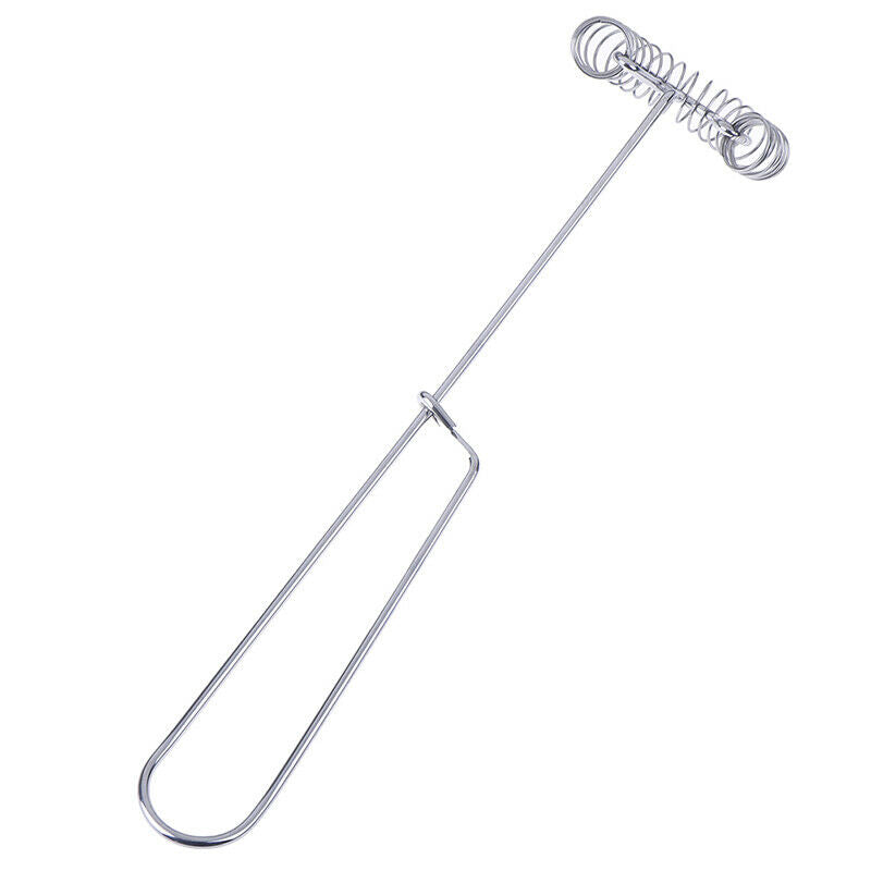 1PC Spring Egg Stirrer Beater Baking Pastry Tools Coil Whisk Milk Whi EBj.l8
